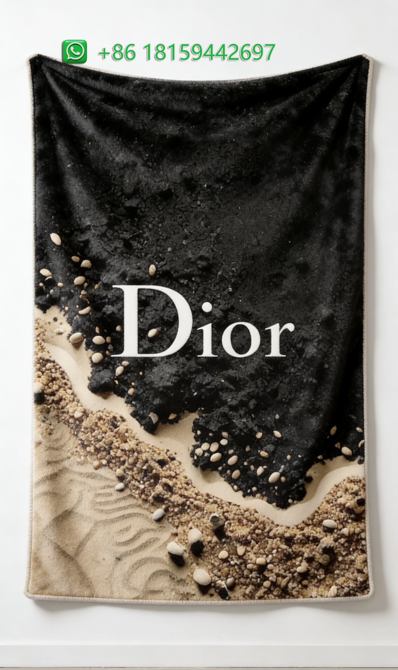 Dior Throw Blankets